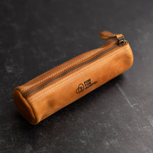 Load image into Gallery viewer, Handmade Leather Pencil Pouch & Pencil Set